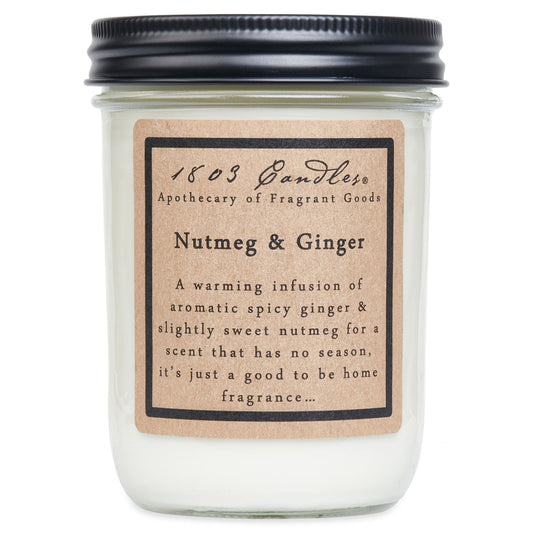 NUTMEG & GINGER-14OZ JAR CANDLE