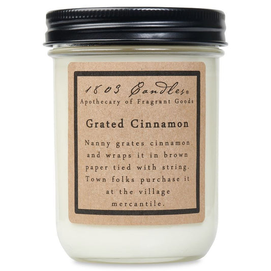 GRATED CINNAMON-14OZ JAR CANDLE