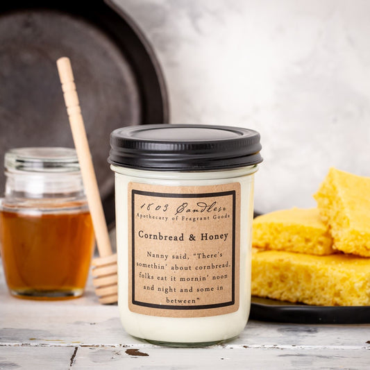 CORNBREAD & HONEY-14OZ JAR CANDLE