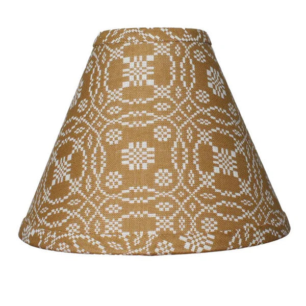 Lover's Knot Mustard 10" Lampshade