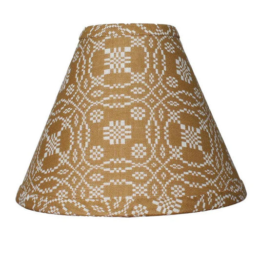 Lover's Knot Mustard 10" Lampshade