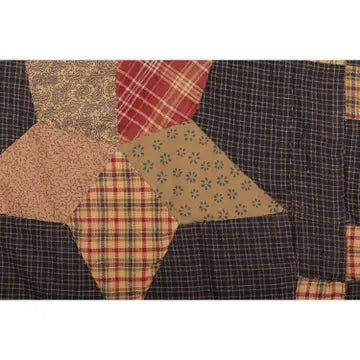 Arlington Star Table Runner Quilted Patchwork