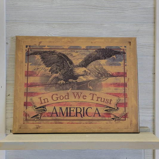 In God We Trust Canvas Print