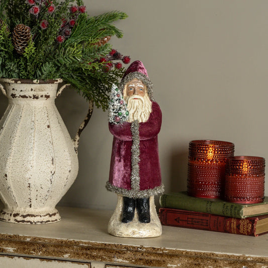 12" Plum Velvet Belsnickel