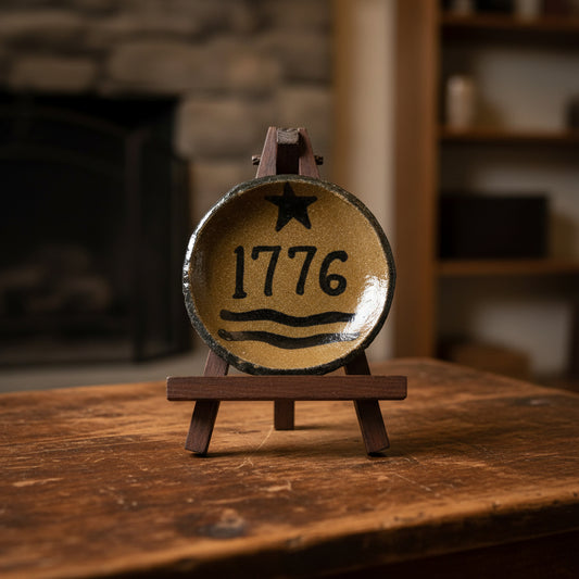 1776 Mini Stoneware Plate
