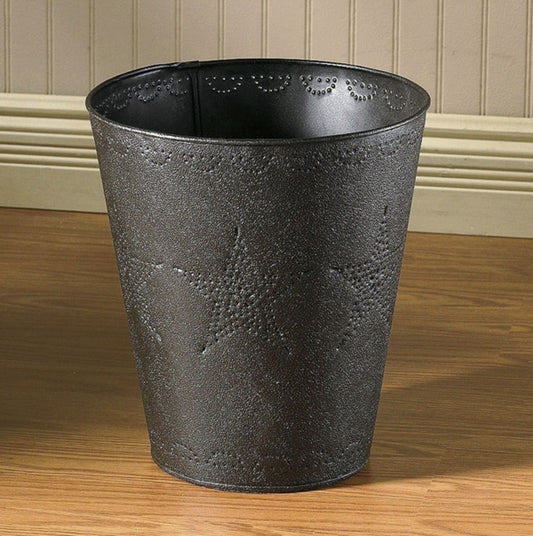 STAR PUNCHED WASTE BASKET