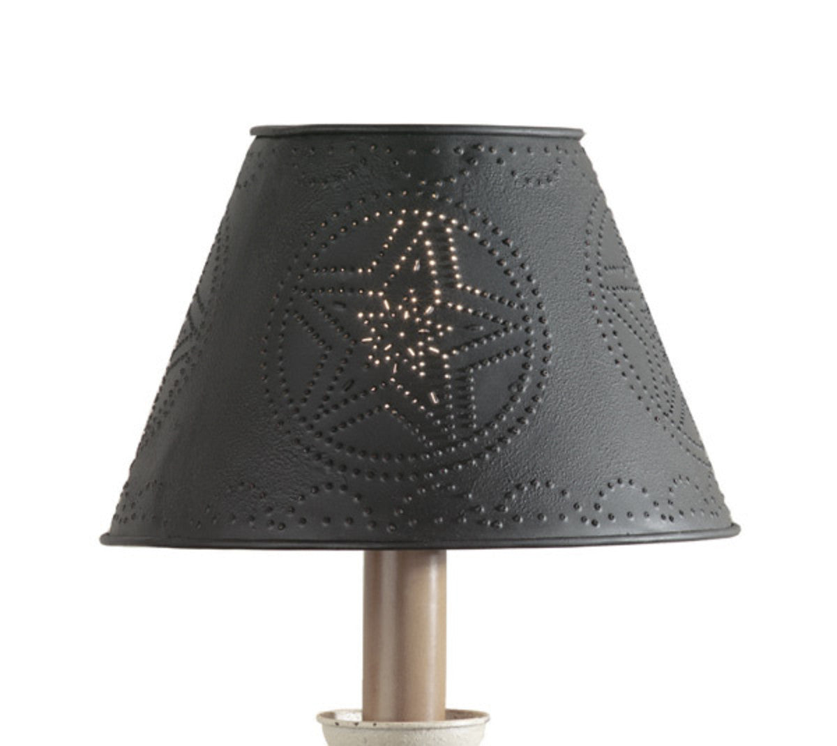 METAL STAR SHADE - 10" - BLACK
