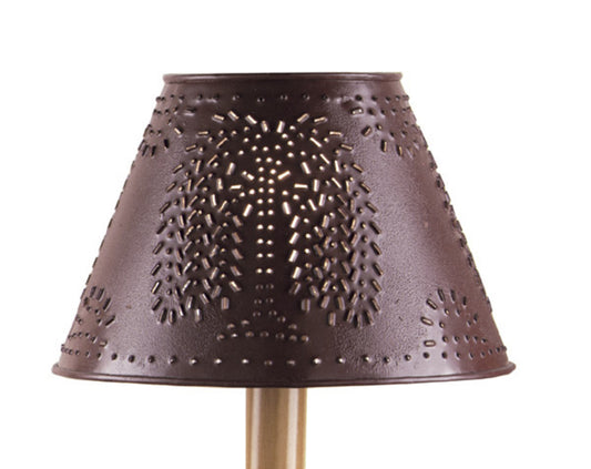 METAL WILLOW SHADE - 10" - RED