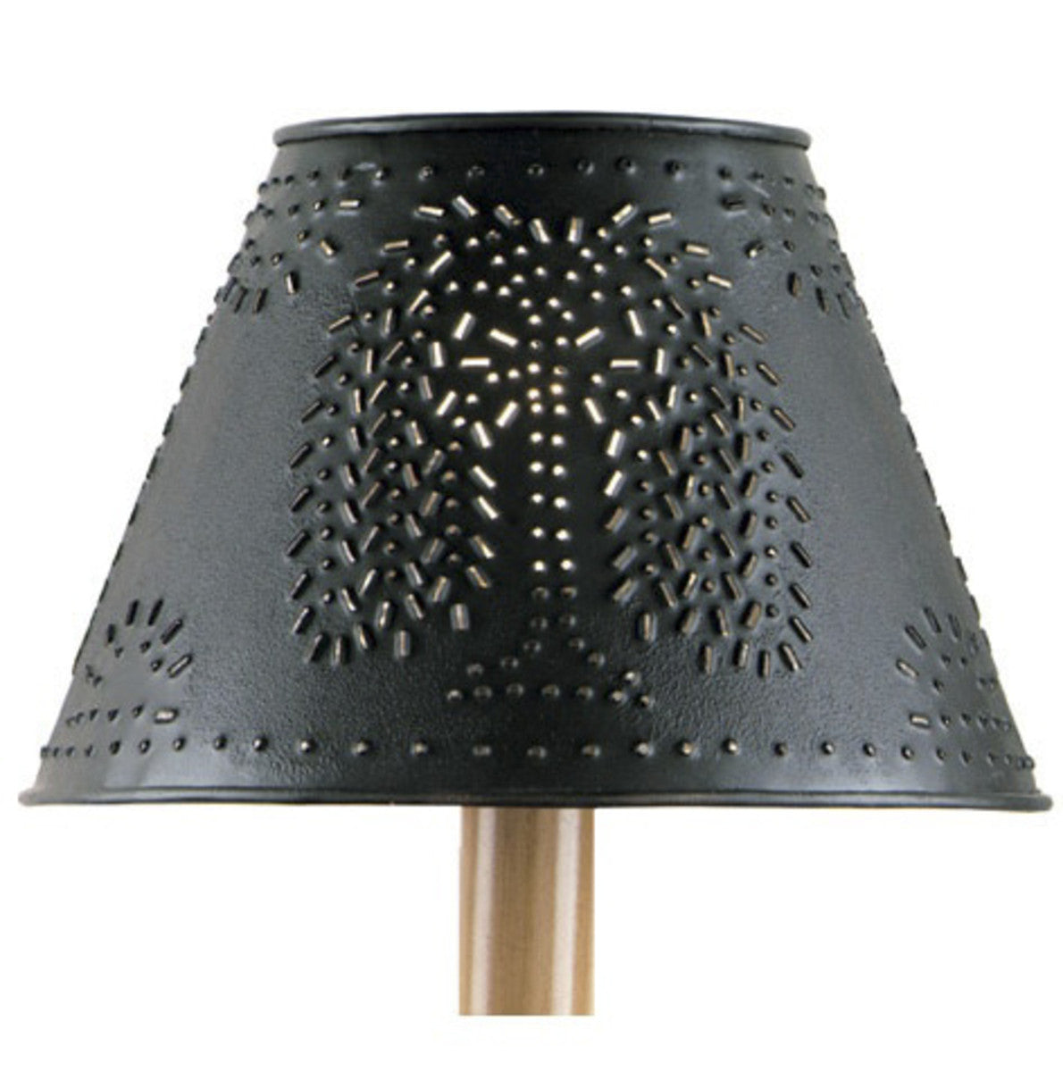 METAL WILLOW SHADE - 10" - BLACK
