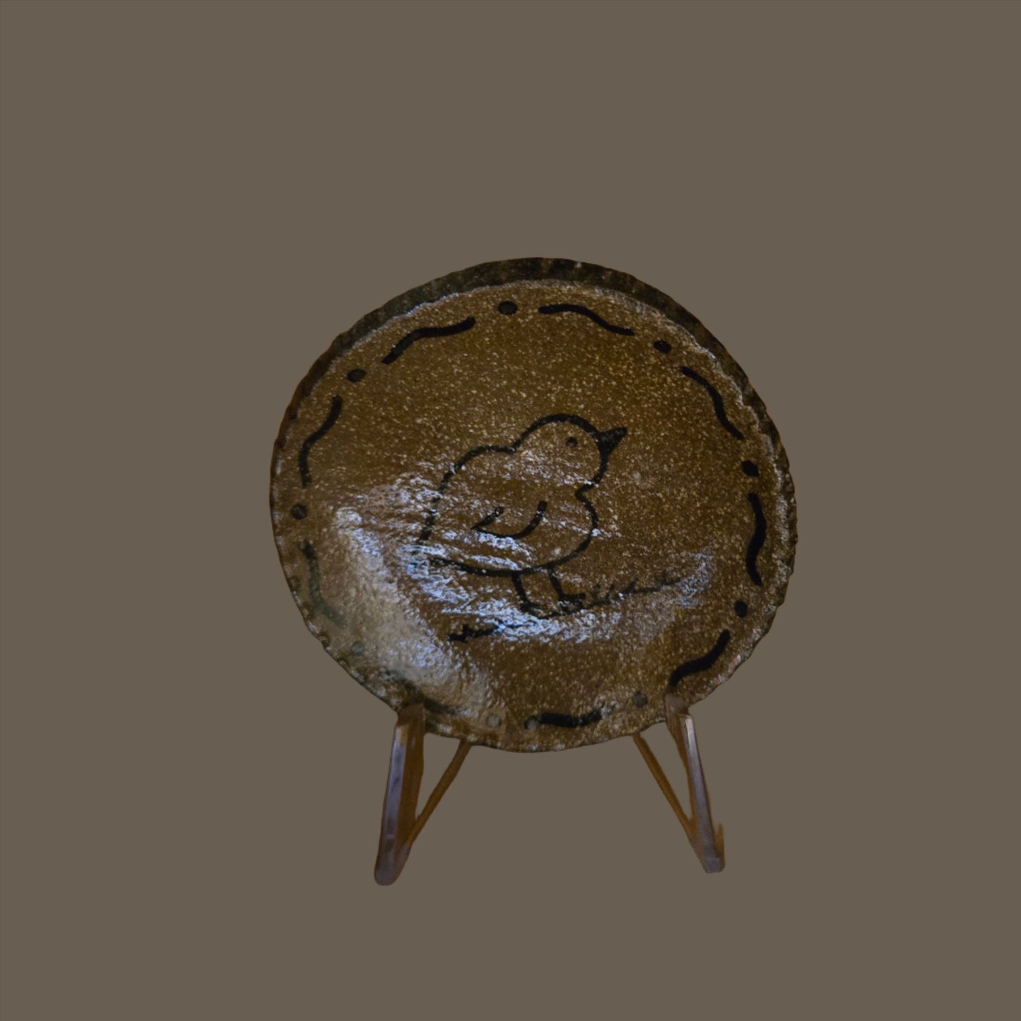 Collection of Mini Round Stoneware Plates