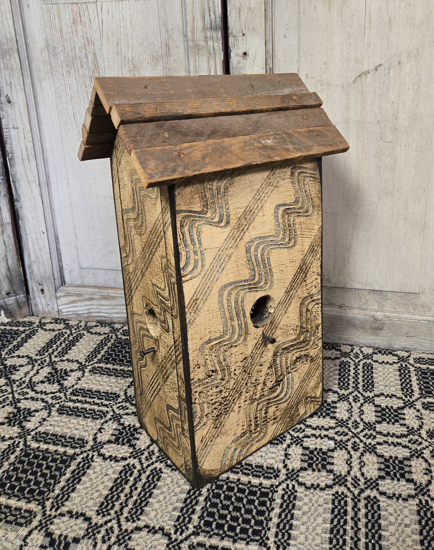 Collection of Combed Birdhouses