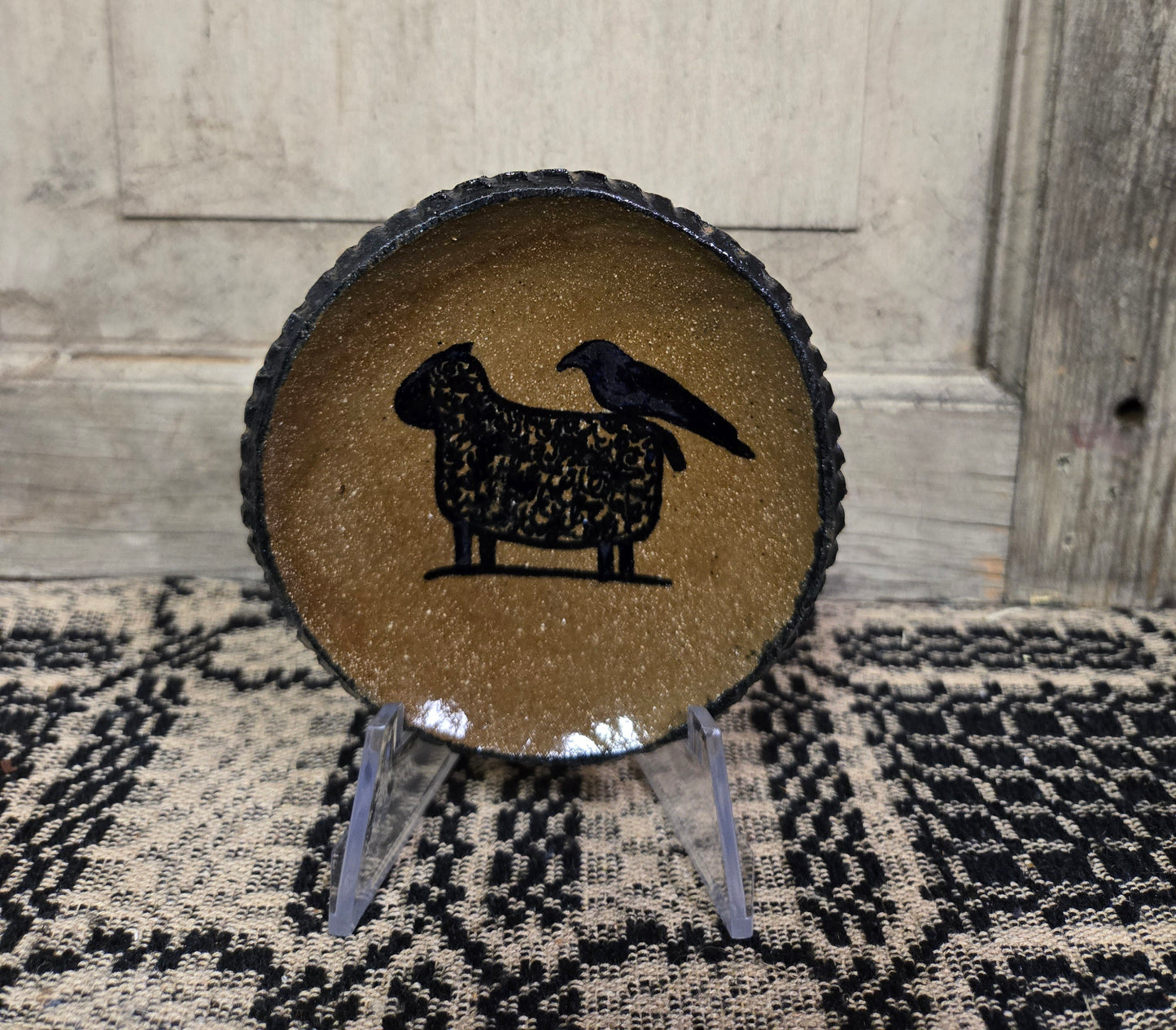Collection of Mini Round Stoneware Plates