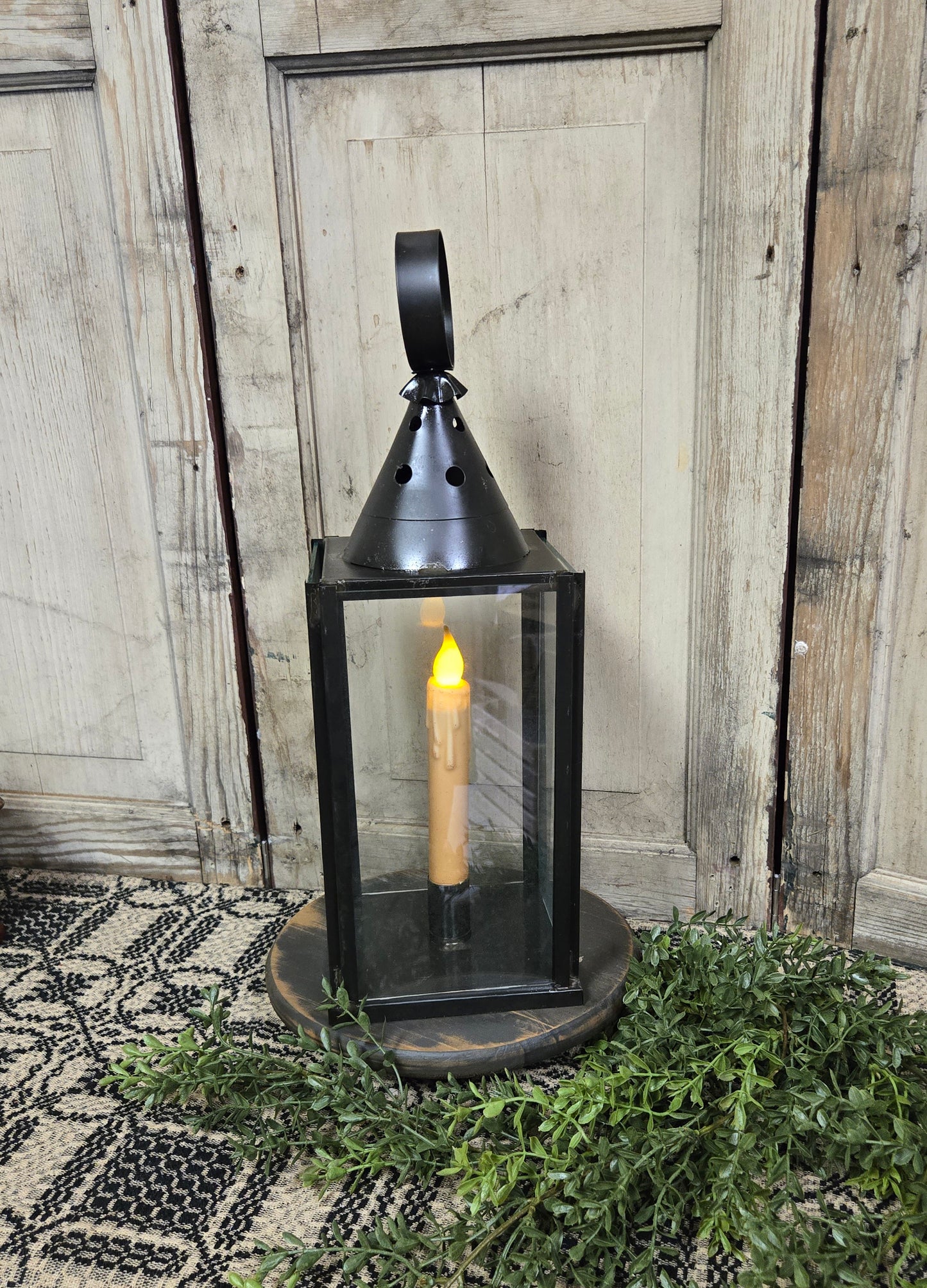 Primitive Dublin Tin Lantern