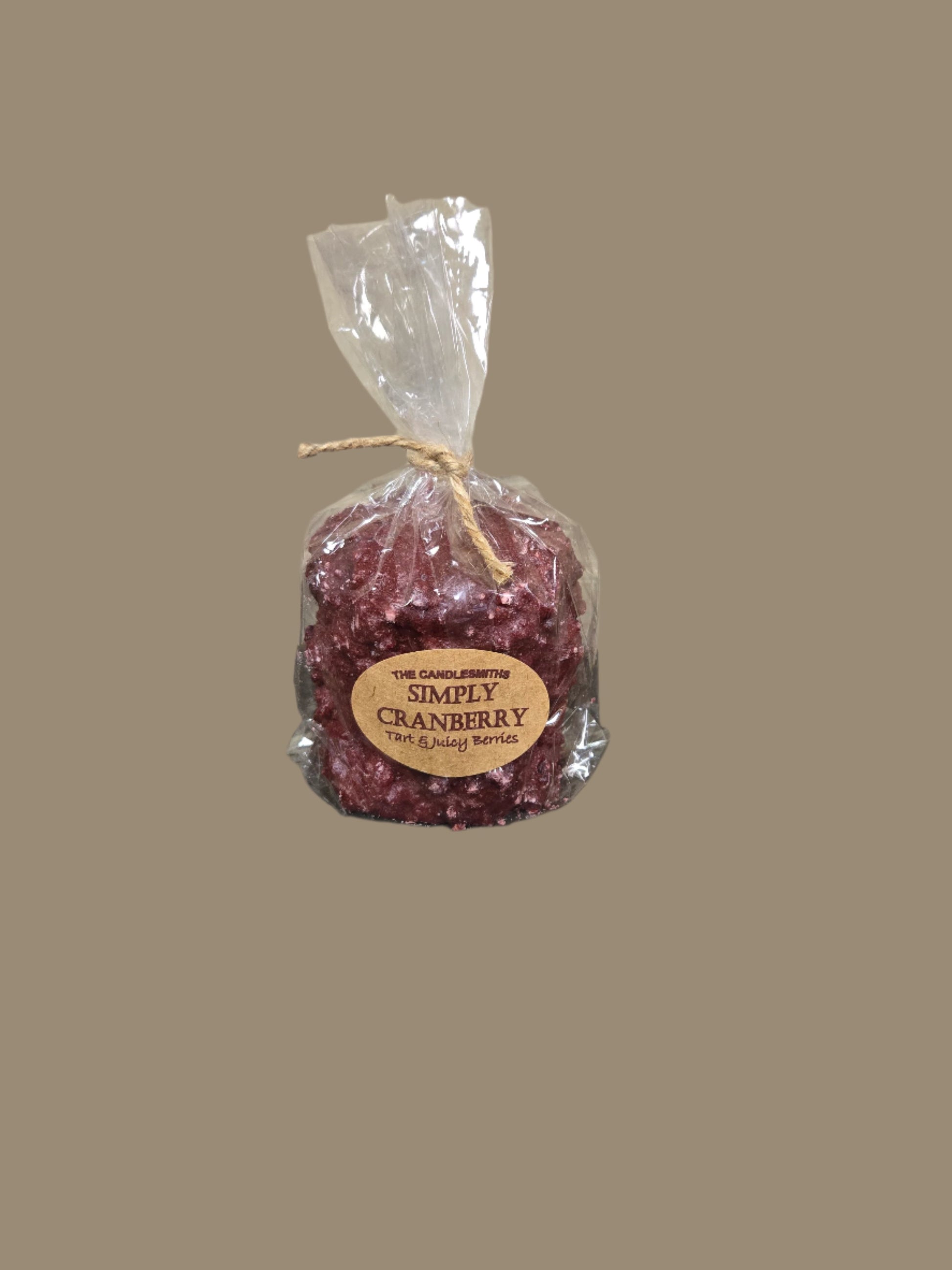 Simply Cranberry Small Hearth Candle