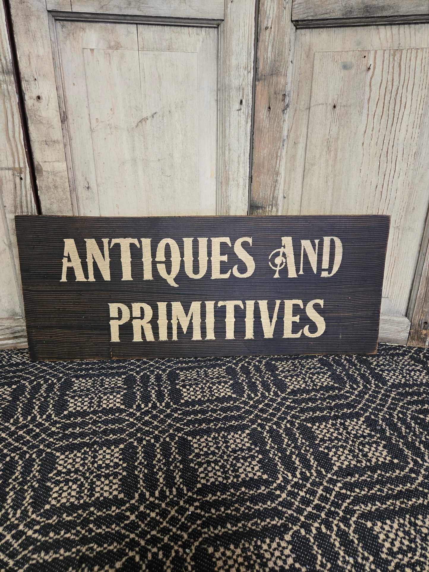 Collection of Hand-painted Combed Signs