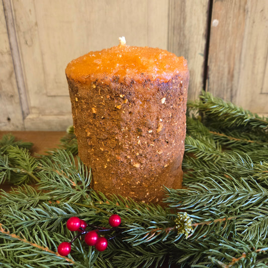 Orange Clove Large Hearth Candle