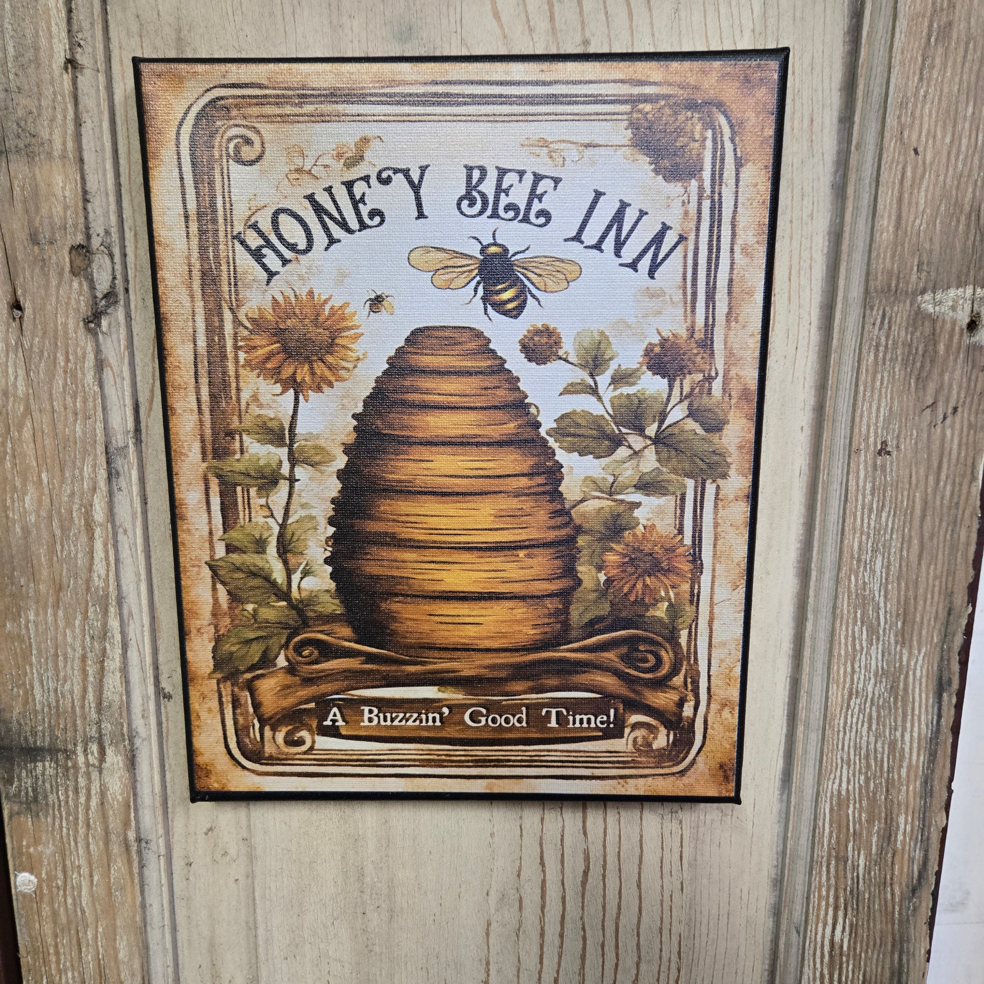 Honey Bee Inn Canvas Print