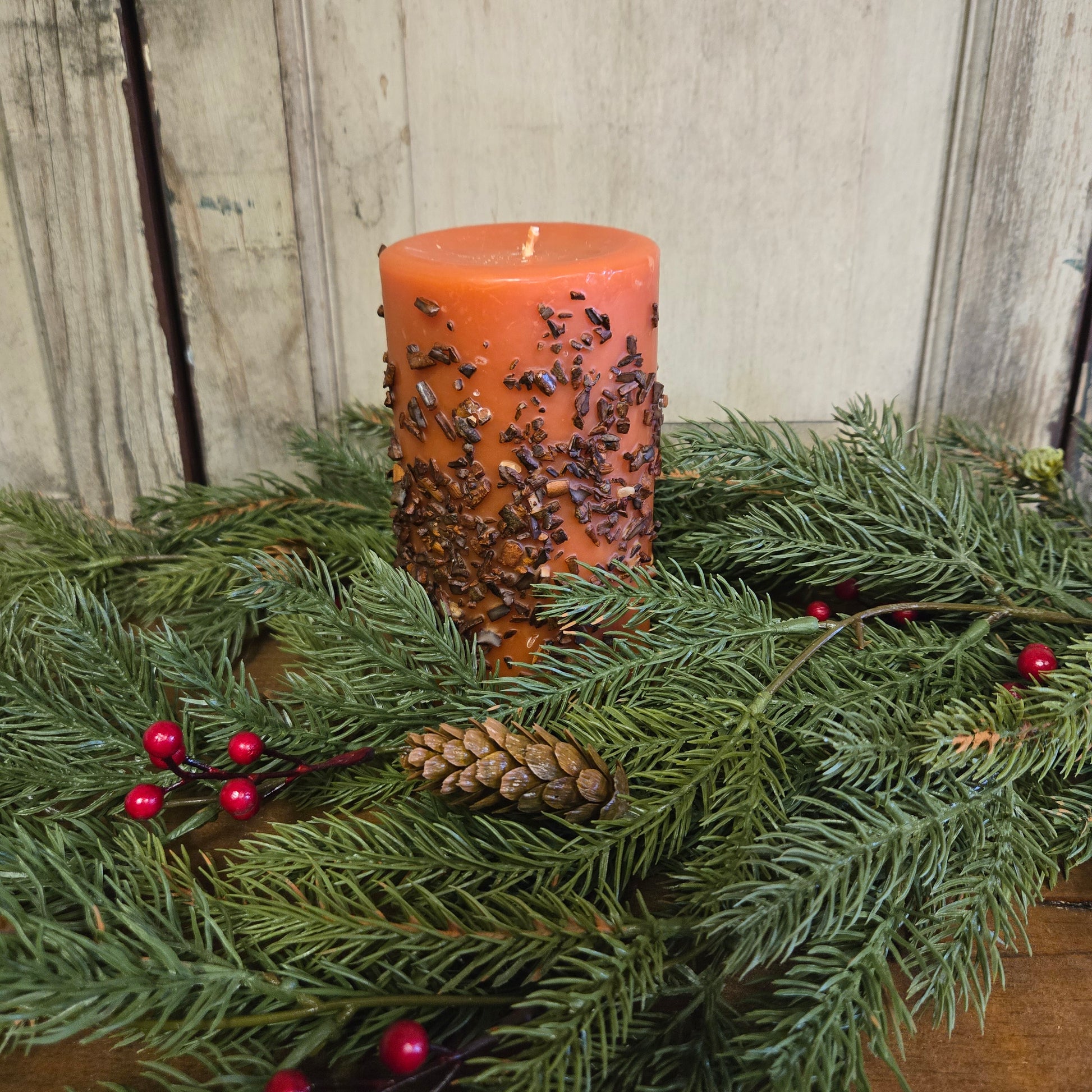 Pumpkin Spice Pillar Candle 3" x 6"
