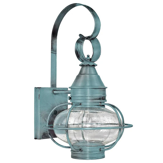 Medium Caged Onion Wall Light - Verdi Gris