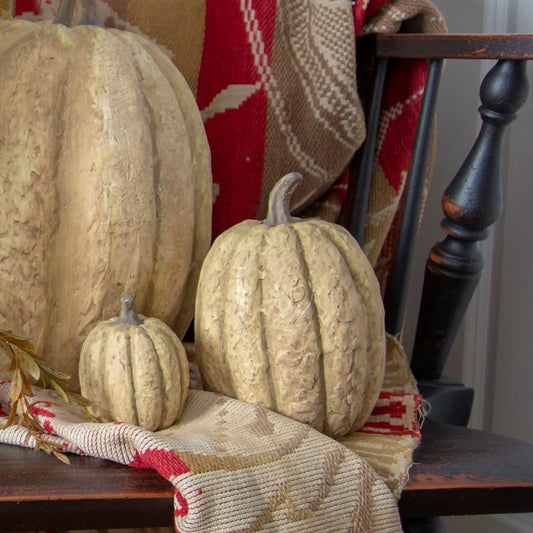 White Tall Pumpkin