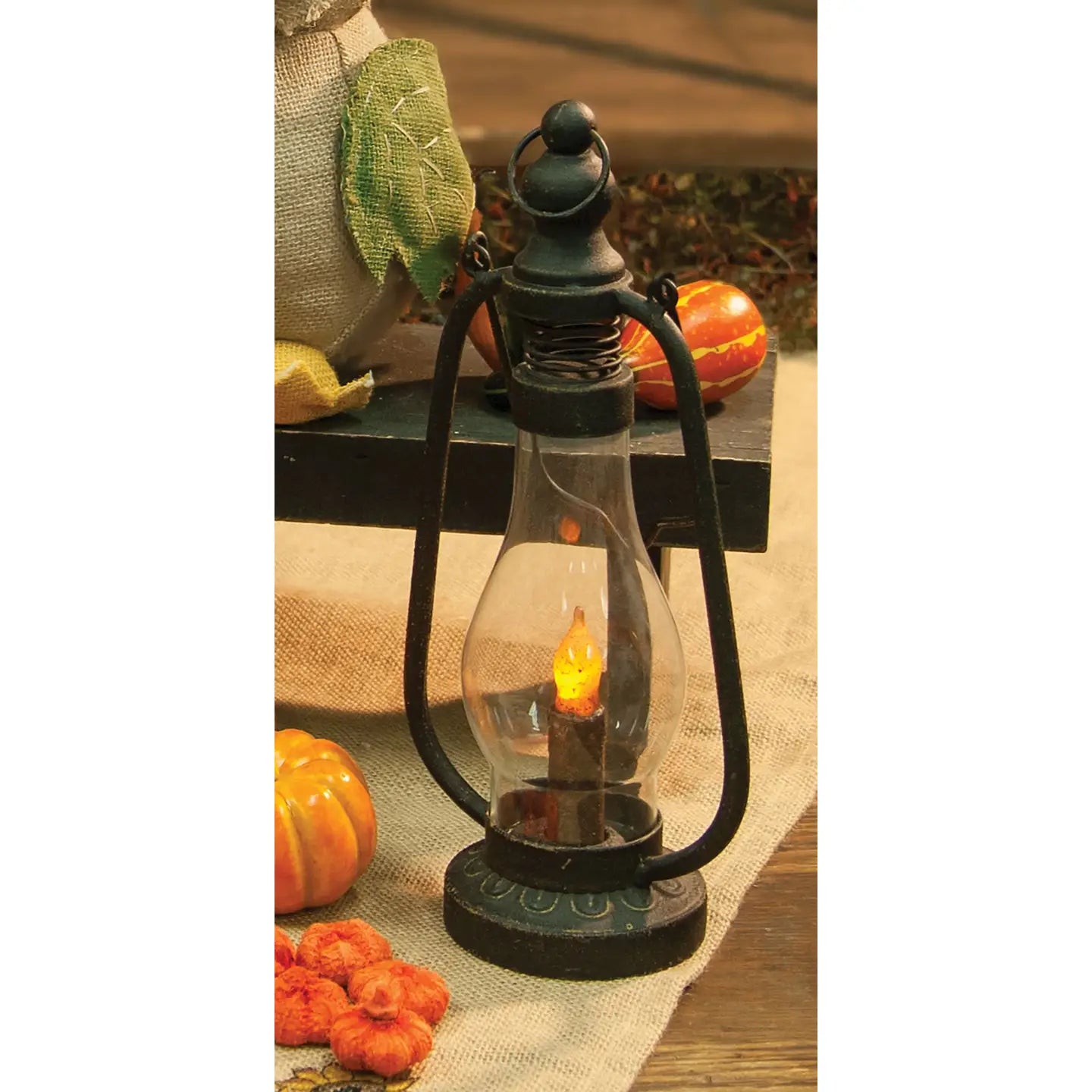 Rustic Black Lantern