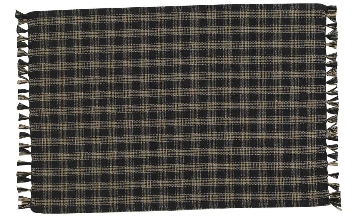 Sturbridge Placemat - Black