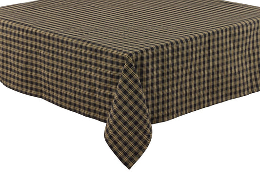 STURBRIDGE TABLECLOTH - 54"L - BLACK