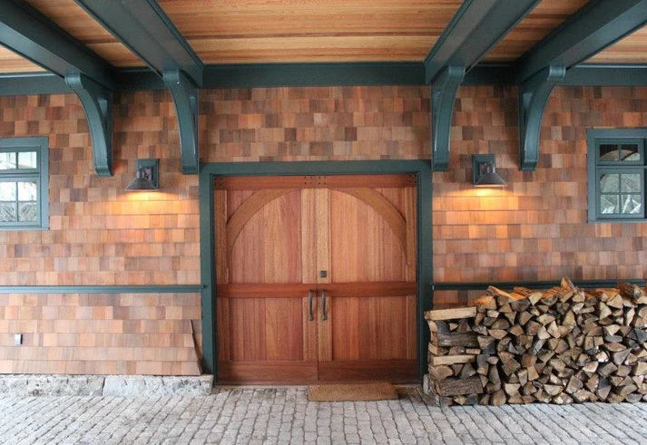 Barn Wall Light Large Antique Brass