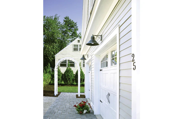 Barn Wall Light Large Antique Brass