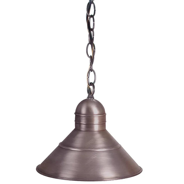 Medium Barn Hanging Light - Dark Brass