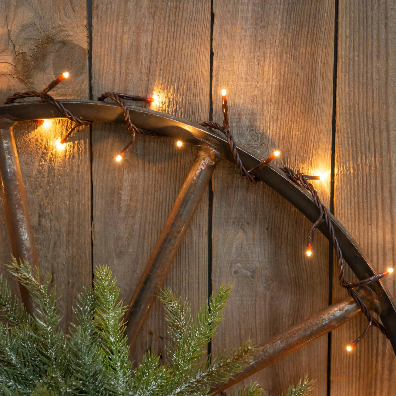 50 Count Brown Wire Teeny Rice Lights