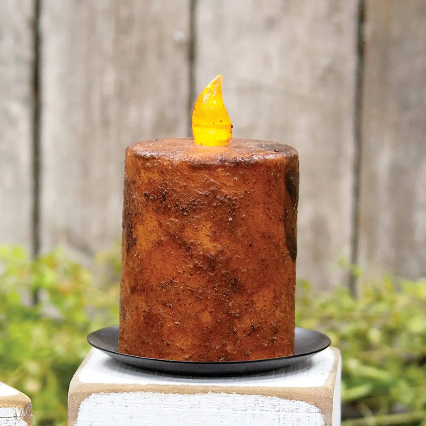 Burnt Mustard Timer Pillar - 2'' X 3''