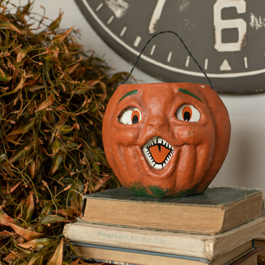 5" ORANGE JACK O LANTERN CHOIR BOY