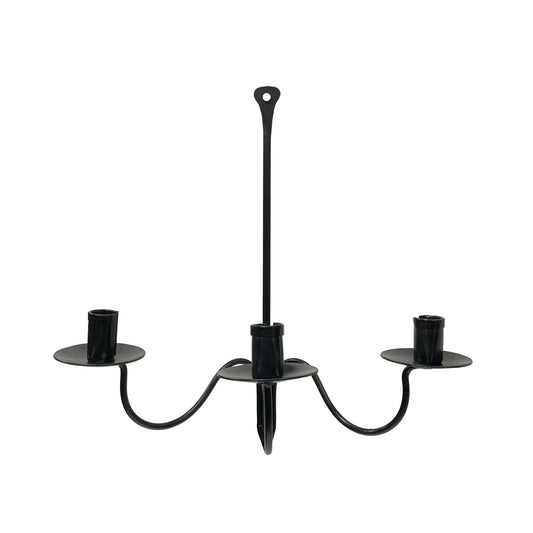15″ Wrought Iron Hanging Candle Holder