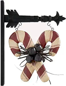 11 INCH DOUBLE CANDY CANES W/BELLS ARROW REPLACEMENT