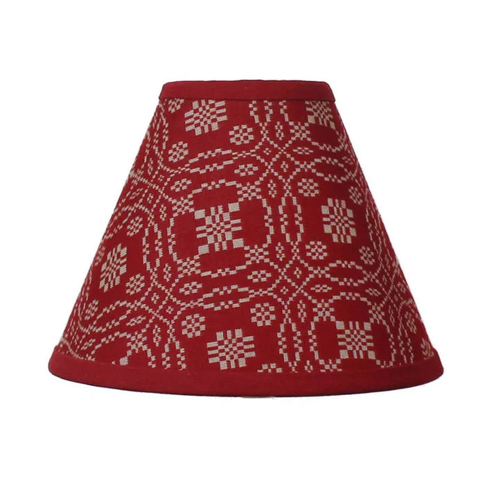 Lover's Knot Barn Red 12" Shade