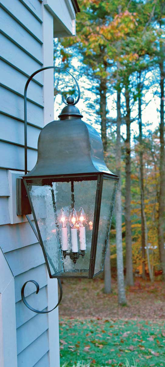 Imperial Wall Light - Large Antique Copper