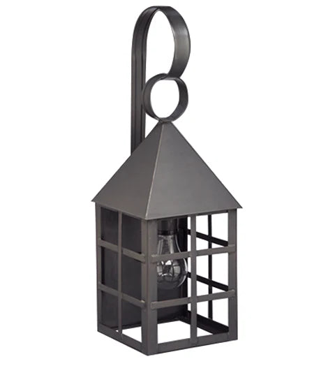 York Wall Light with H Bars - Medium