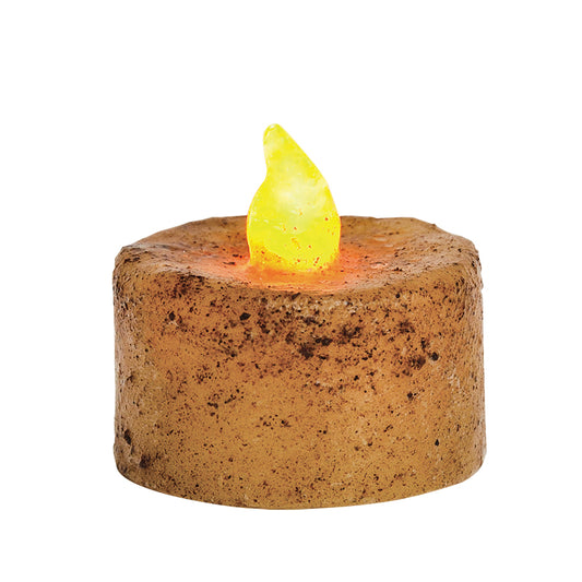 Burnt Ivory LED Tealight