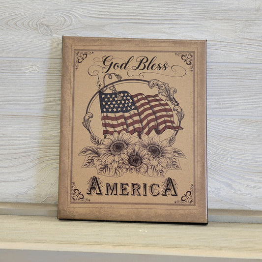 God Bless America Canvas Print