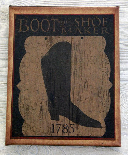 8X10 Shoe Maker Canvas Print