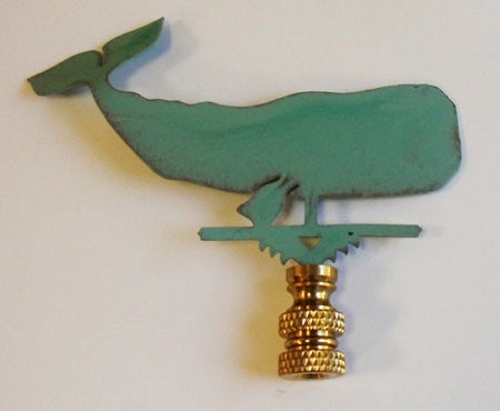 Whale Lamp Finial