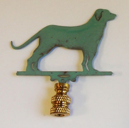 Labrador Lamp Finial