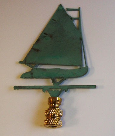 Catboat Lamp Finial