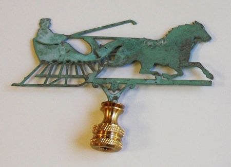 Sleigh Lamp Finial