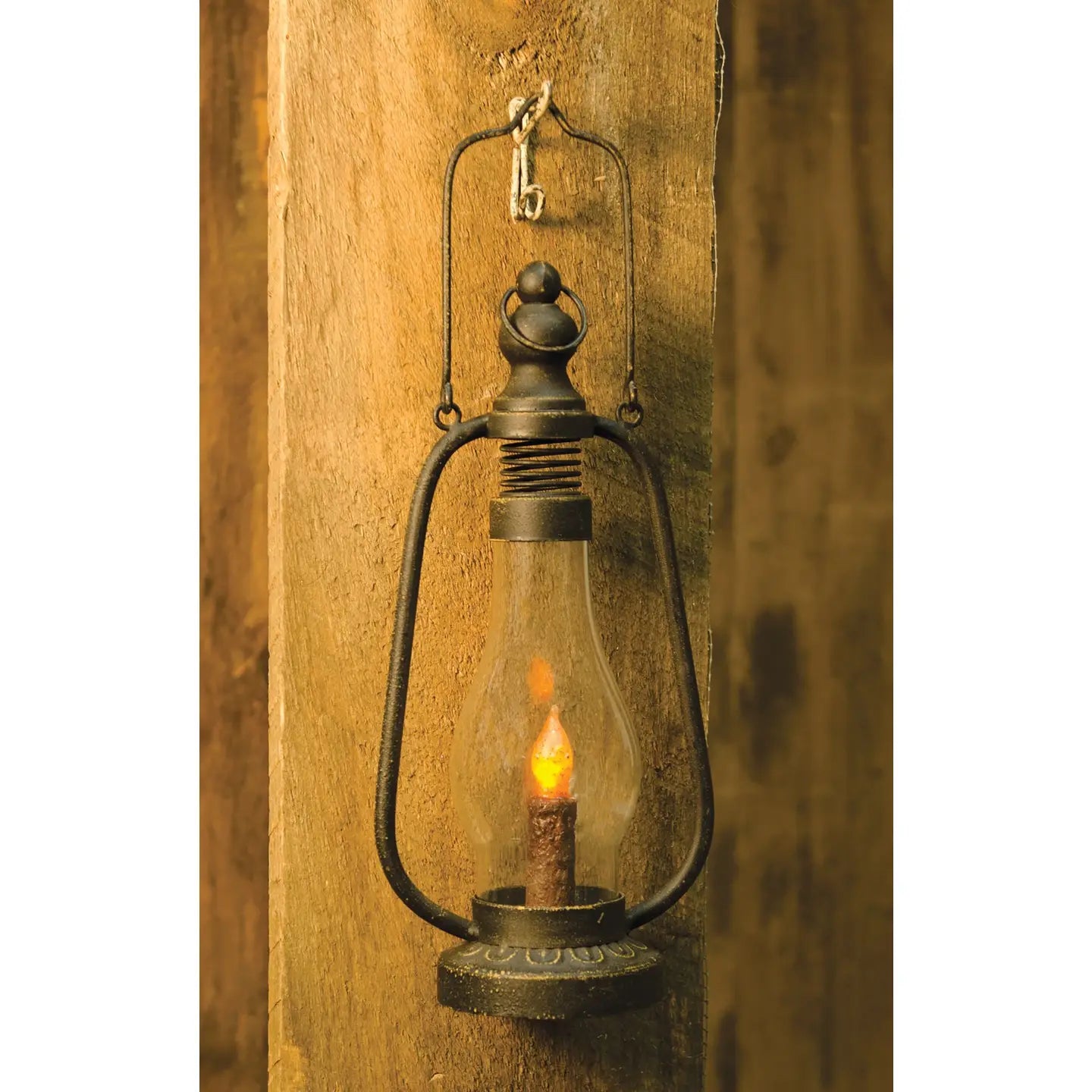 Rustic Black Lantern