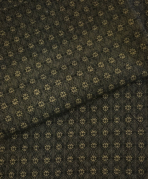 PACKSVILLE ROSE 34" SQUARE - BLACK/LINEN