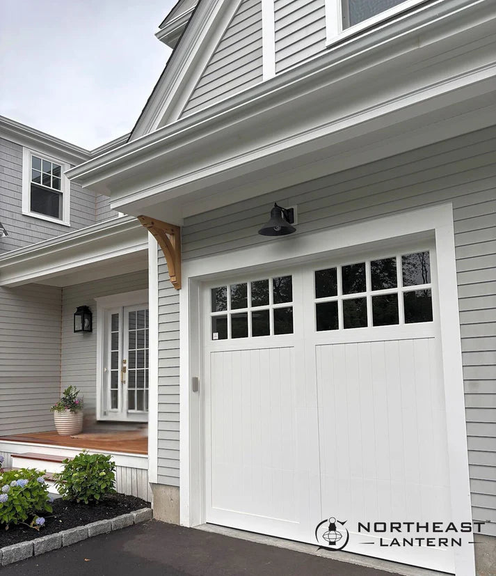 Barn Wall Light Large Antique Brass