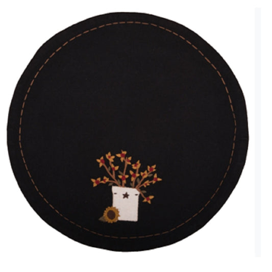 Bittersweet Crock Candle Mat