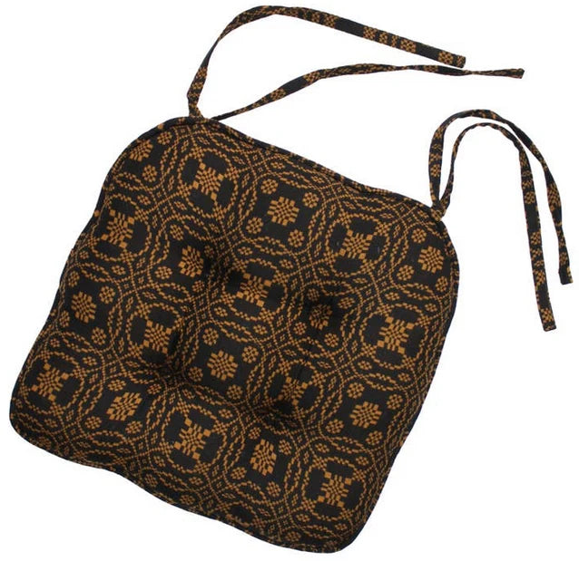 Lover's Knot Jacquard Chair Pad